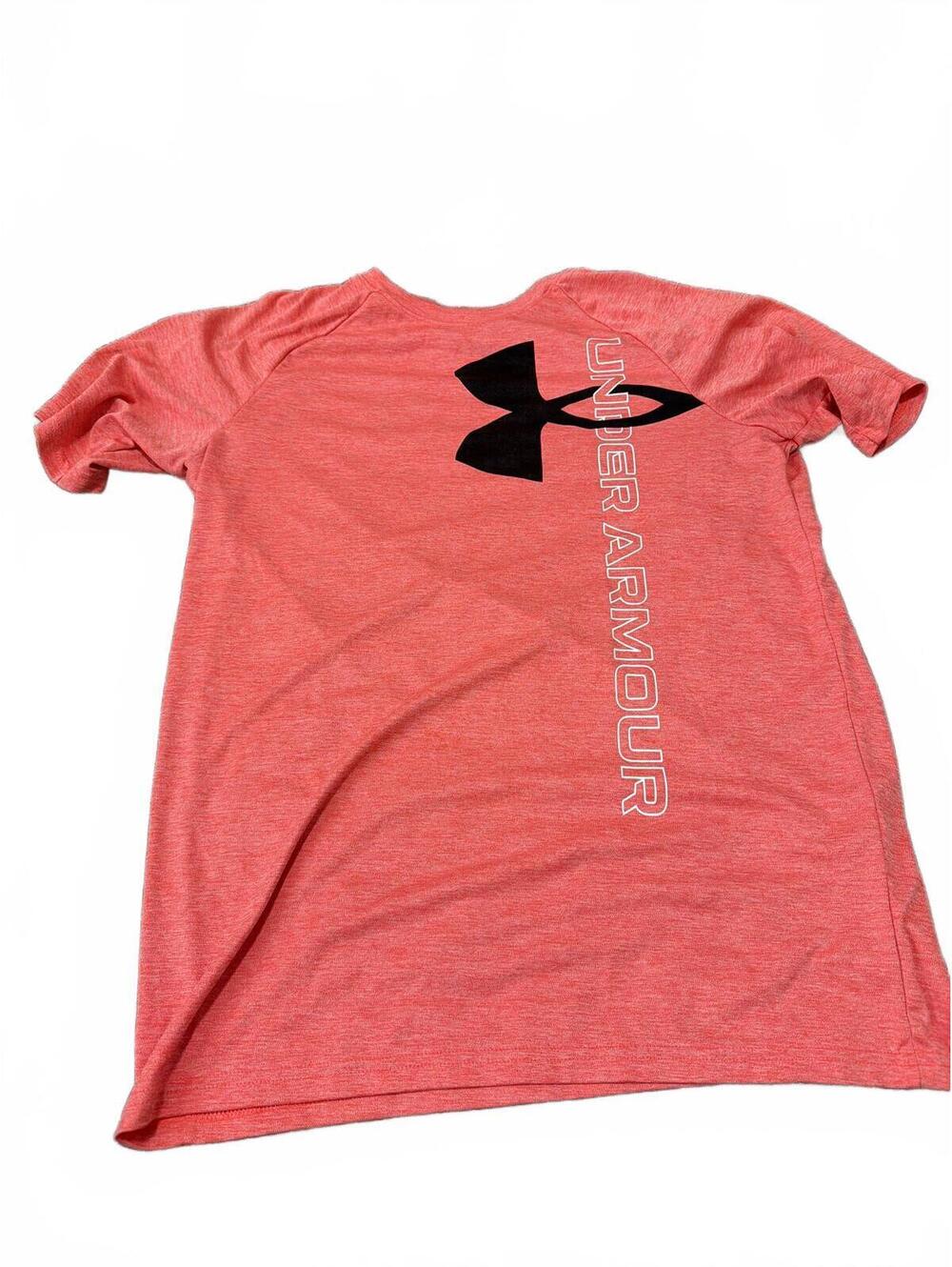 Under Armour Boys Athletic Shirt XL Coral
